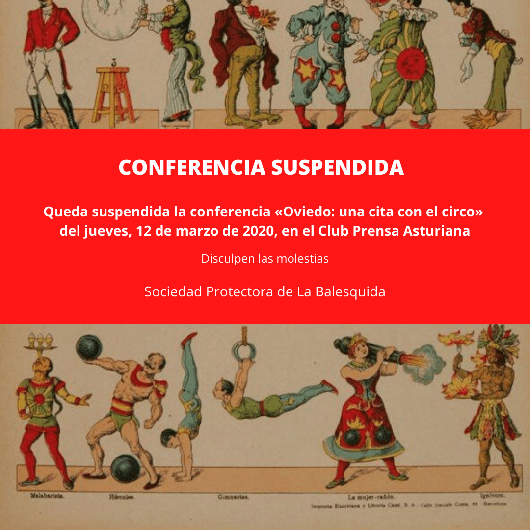 Conferencia suspendida Oviedo